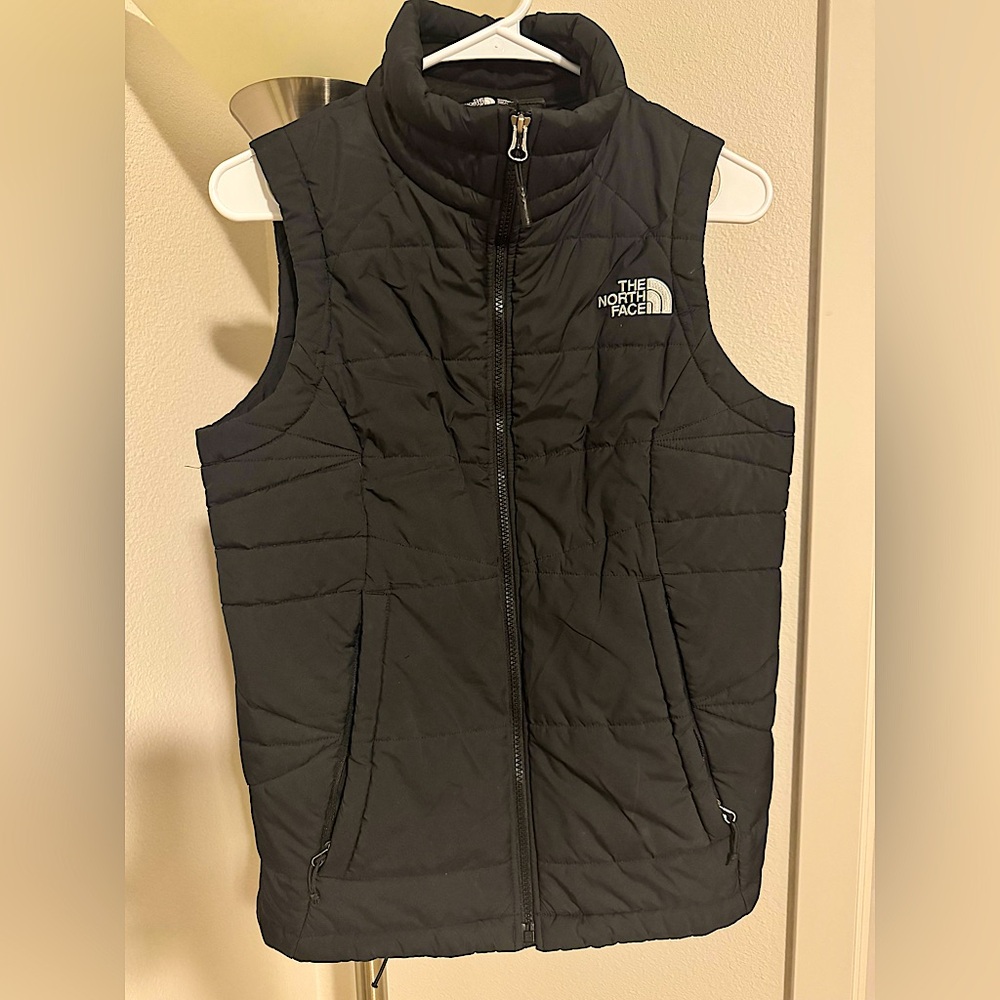 The North Face Black Zip-Up Vest